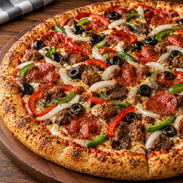Deluxe Pizza (Medium - 12'').
