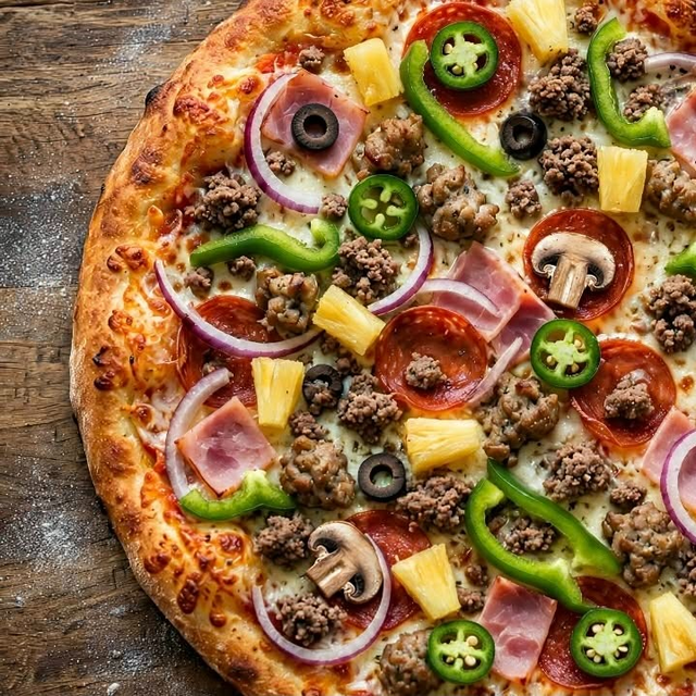 The Mando Pizza (Medium - 12'').
