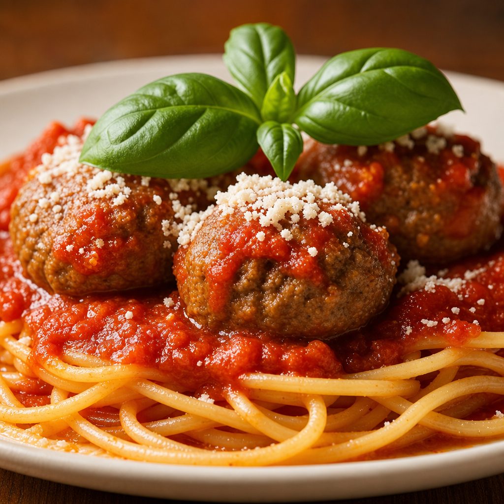 Spaghetti & Meatballs.